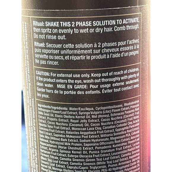 Tweakd By Nature Rhassoul Above The Clouds Revitalizing Hair Treatment Mist 16 F - Picture 4 of 5